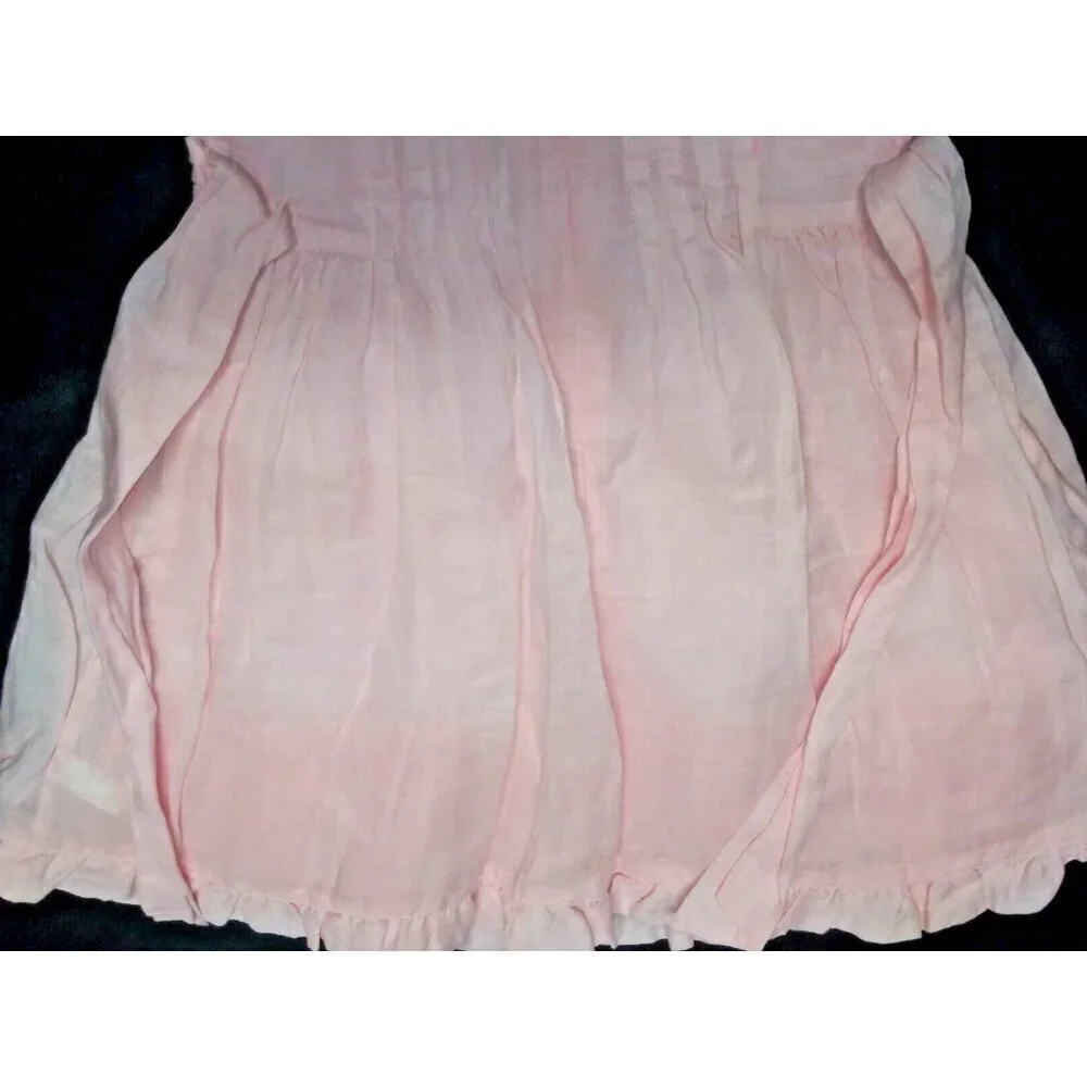 Baby Gap dress toddler Girl 2Y / 2T baby- pink fit and flare cotton lined frill
